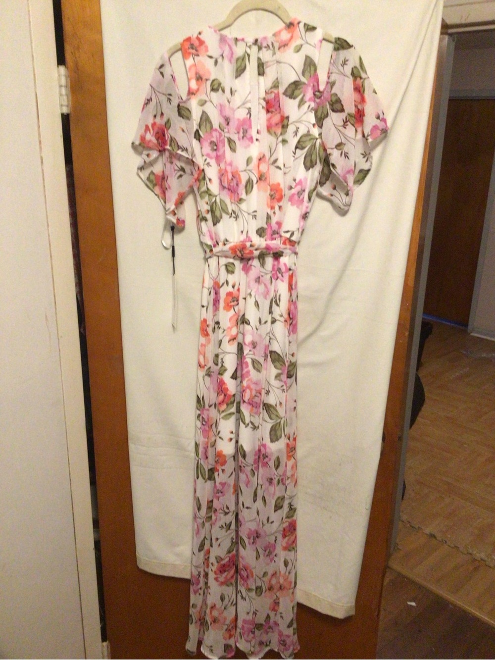 Calvin Klein floral ,boho ,whimsical,modest midi dress SZ 8 NWT - Picture 7 of 14